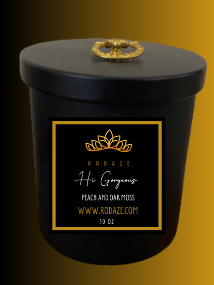 HI GORGEOUS 10 OZ LUXURY CANDLE