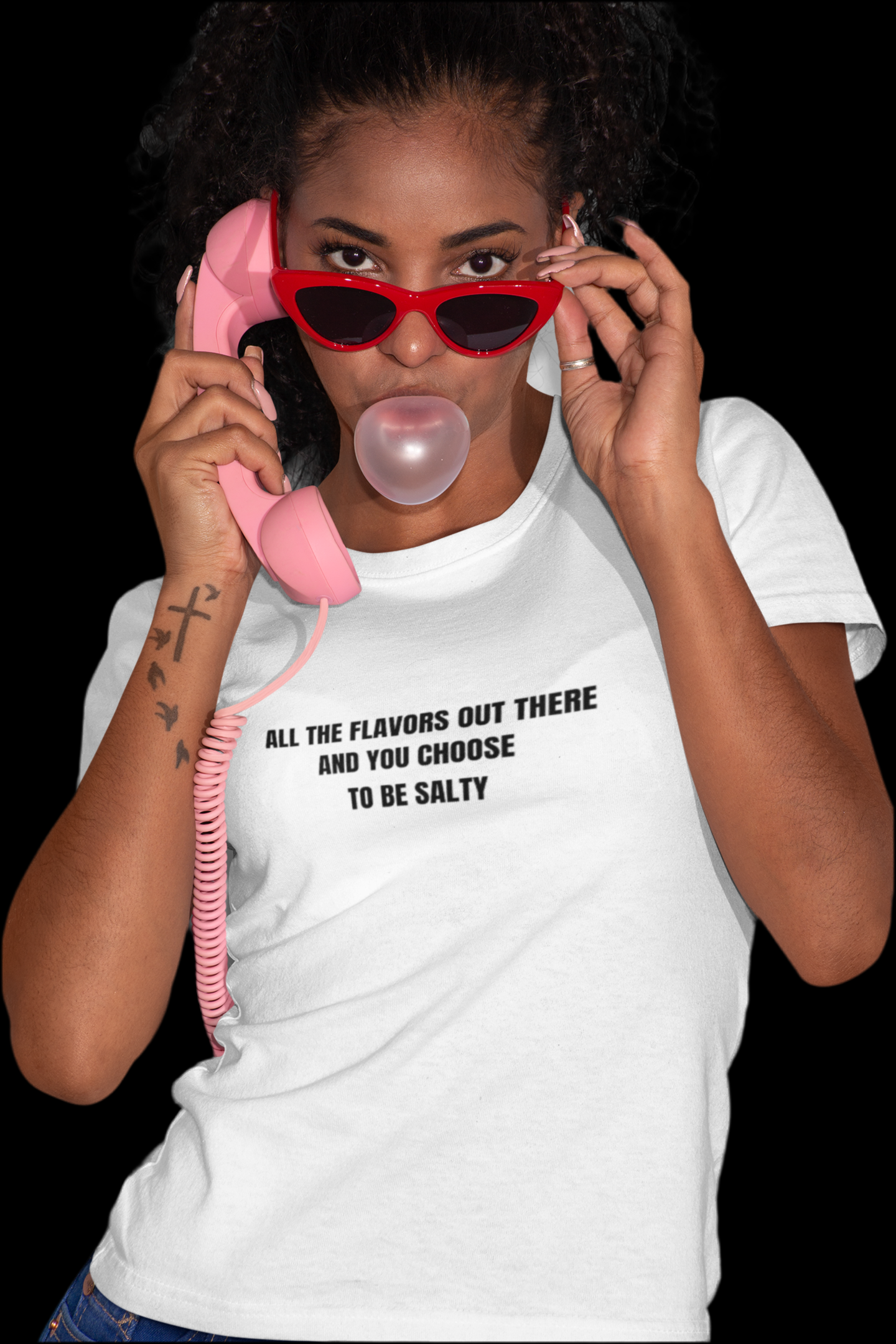 You Choose To Be Salty Unisex Heavy Cotton Tee