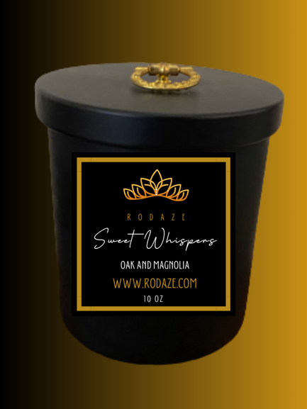 SWEET WHISPERS 10 OZ  LUXURY CANDLE